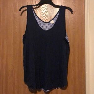 Blue/ Purple tank top by Merona. Size XXL.